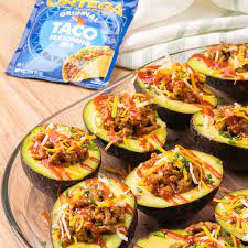 taco stuffed avocados the real kitchen