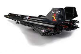 It was closer to a spaceship than an aircraft, made of titanium to withstand the enormous temperatures from flying at 2,200mph (3,540kph). Lockheed Sr 71 Blackbird Picture Special The Lego Car Blog