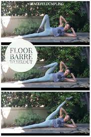 this floor barre workout lengthens