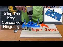 kreg jig for concealed hinges