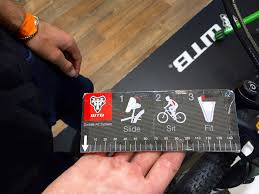 Wtbs New Sit Bone Measurement Tool Is Used On The Riders
