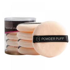 soft makeup powder puffs reusable round