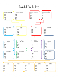 Free Family Tree Download Editable Template Excel Unique Upaspain