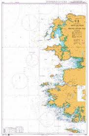 British Admiralty Nautical Chart 2420 Ireland West Coast Aran Islands To Broad Haven Bay