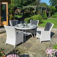 Four Seat Complete Dining Set The