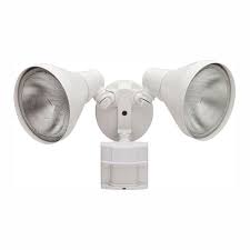 Defiant 180 Degree White Motion Sensing Outdoor Security Light Df 5416 Wh A The Home Depot