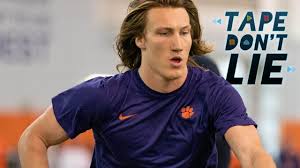 Clemson qb trevor lawrence gets asked, over and over (and will during interview sessions this week at the cotton bowl) what's the deal with the hair? Clemson Qb Trevor Lawrence Nfl Draft Film Study Stadium