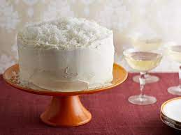 Towering Coconut Layer Cake Recipe Tyler Florence Food Amp Wine gambar png