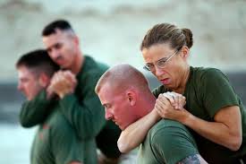 female marines will have to do pull ups