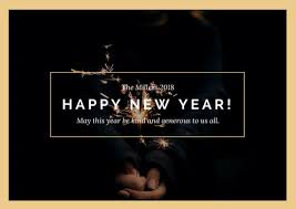 Customize 917 New Year Card Templates Online Canva