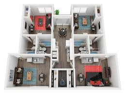 Apartments 3d Plan Micro Studio
