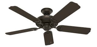 hunter sea air textured black ceiling fan