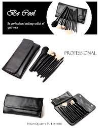 cerro qreen makeup brush set black