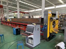 h beam plasma cutting machine exported