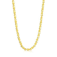 999 9 gold necklace 91553n chow