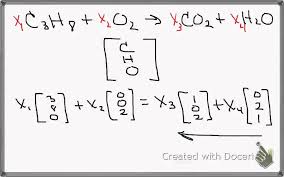 Balancing Chemical Equations With