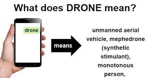 drone what does drone mean