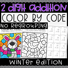 winter 2 digit addition without