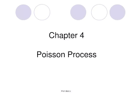 Ppt Chapter 4 Poisson Process