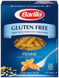 barilla gluten free penne pasta