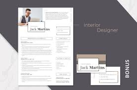 interior designer resume