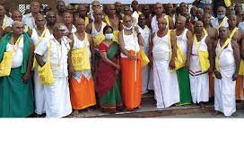 murugan temple 108 aiadmk workers shave