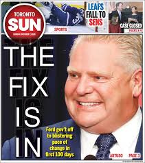 Last week, the toronto sun contacted me and asked me to take down this blog because, in their view, i had been illegally posting copyrighted images (sun covers). Newspaper The Toronto Sun Canada Newspapers In Canada Sunday S Edition October 7 Of 2018 Kiosko Net