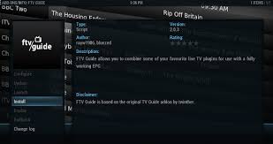 Check the installation of the ftv kodi addon for the xbmc system. Github Bluezed Ftv Guide Repo Repository That Hosts The Ftvguide Kodi Add On