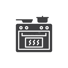 Cooking Stove Icon Vector, Filled Flat Sign, Solid Pictogram Isolated on White. Stock Vector - Illustration of utensil, kitchen: 95969943