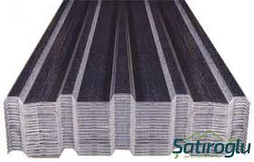 Çatı sacları çelik levhalar kapsamında üretildiği için kaliteli malzeme içermektedir. Galvaniz Trapez Oluklu Sac 0 50mm 300x86cm