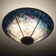 Colorful Mica Ceiling Lamp Shade