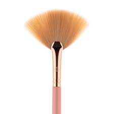 l806 luxe fan brush rose gold pink