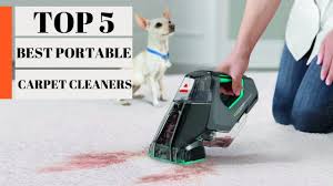 top 5 best portable carpet cleaners