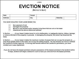15 Free Eviction Notice Template Word 841820316 Eviction