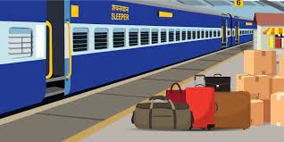Railway Parcel Website. gambar png
