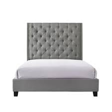 Westerly Light Grey King Bed American
