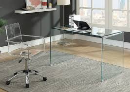 This means you get discount prices for impressive savings. Clear Glass Writing Desk W Office Chair Furniture Merchandise Outlet