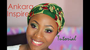 ankara inspired makeup tutorial 2
