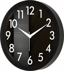 Black Rock Designer Wall Clock For Home