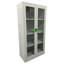 Glass Sliding Door Steel Cabinet