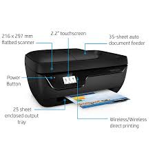 Deskjet ink advantage 3835 has an automatic paper sensor using the adf technology. Hp Deskjet 3835 All In One Ink Advantage Wireless Colour Printer Black Amazon In Computers Accessories