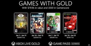 xbox games with gold for january