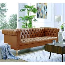 Inspired Home Ramona Camel Brown Gold
