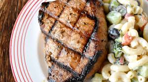 the best marinated grilled pork chops