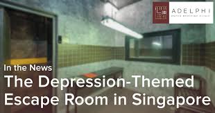 the depression themed escape room
