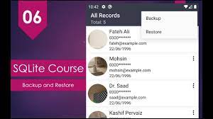 sqlite android course part 06