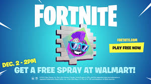 You want the the joker skin? Walmart Is Giving Out An Exclusive Fortnite Spray For Free This Sunday Dot Esports
