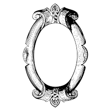 free hand drawn frame vector image