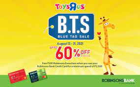 toys r us blue robinsons bank