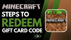 minecraft redeem code minecraft gift